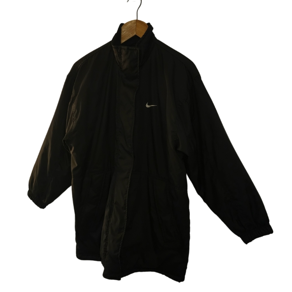 Vintage x 90s Nike Swoosh Embroidery BIG BACK LOGO Long Coat